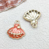 1 Piece Alloy Starfish Hippocampus Shell Pendant