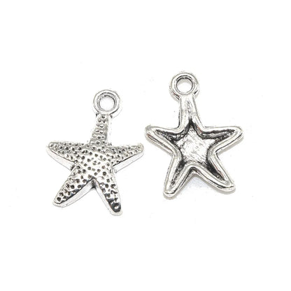 1 Piece Alloy Starfish Pendant