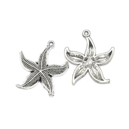 1 Piece Alloy Starfish Pendant