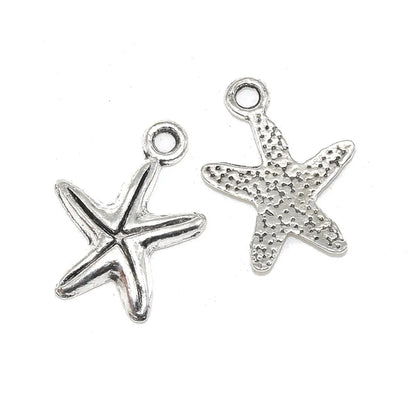 1 Piece Alloy Starfish Pendant