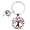 1 Piece Artistic Tree Metal Unisex Bag Pendant Keychain