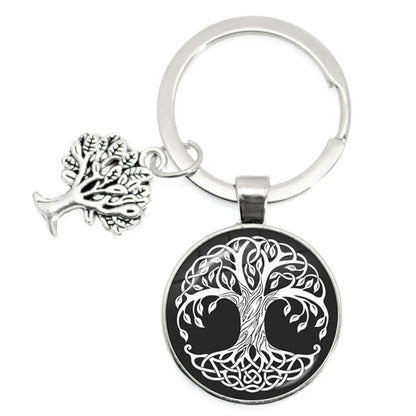 1 Piece Artistic Tree Metal Unisex Bag Pendant Keychain