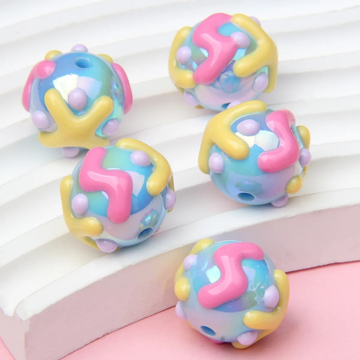 1 Piece Arylic Cartoon Beads