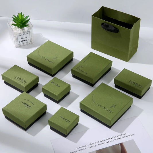 1 Piece Basic Simple Style Holiday Daily Solid Color Jewelry Boxes