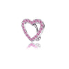 1 Piece Belly Rings Simple Style Heart Shape 316 Stainless Steel  Inlay Zircon