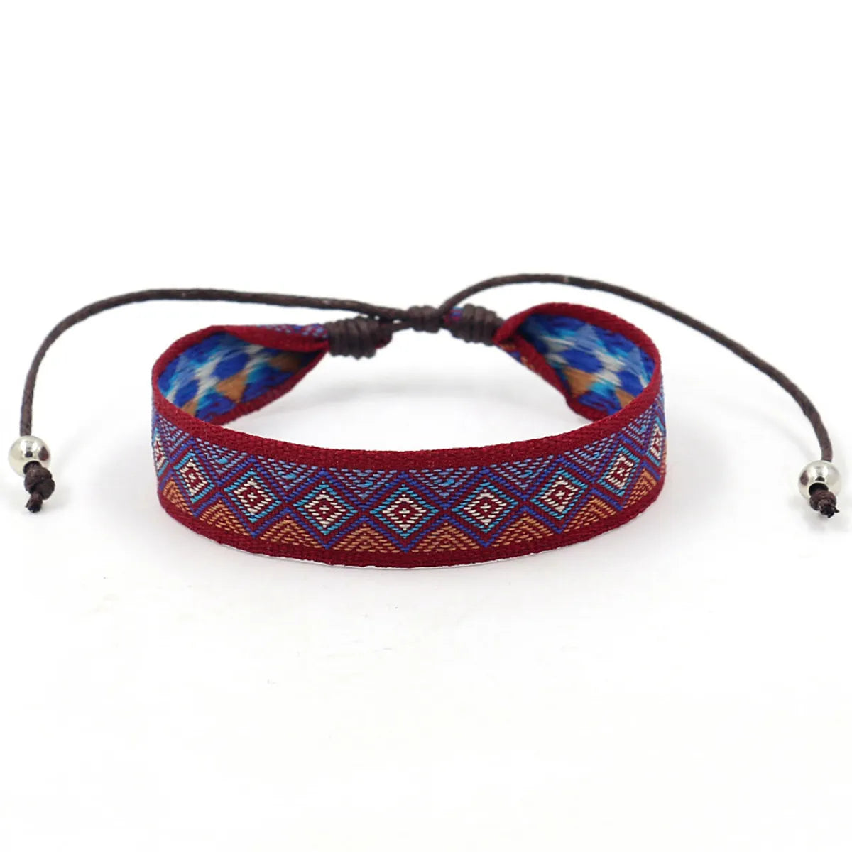 1 Piece Bohemian Printing Polyester Handmade Unisex Bracelets