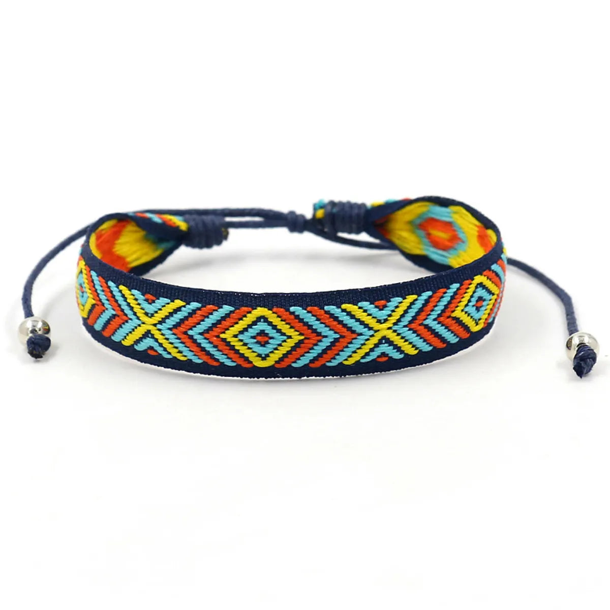 1 Piece Bohemian Printing Polyester Handmade Unisex Bracelets