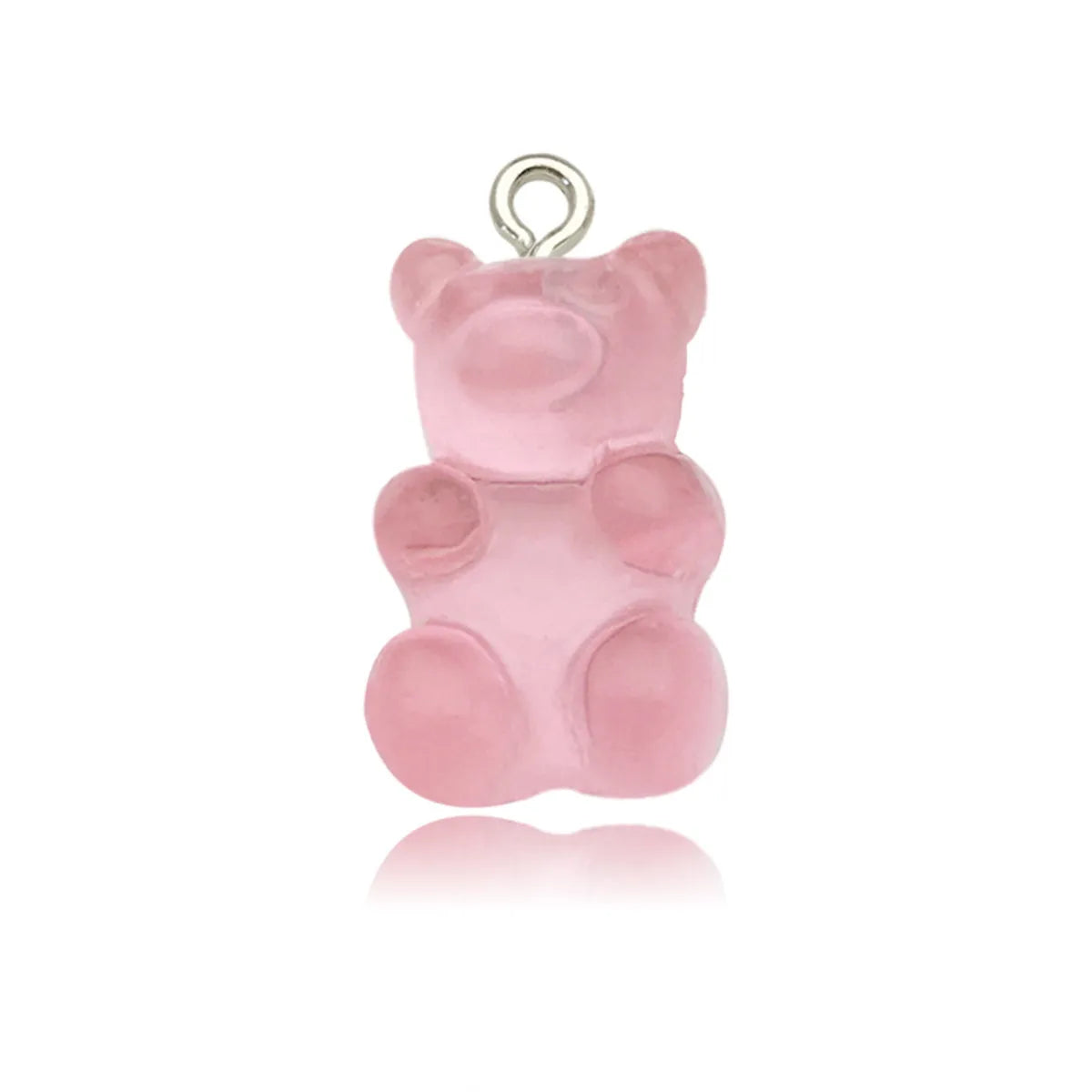 1 Piece Cartoon Style Cute Bear Alloy Resin Plating Pendant Jewelry Accessories