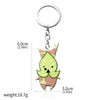 1 Piece Cartoon Style Triangle Devil'S Eye Owl Alloy Unisex Keychain Necklace