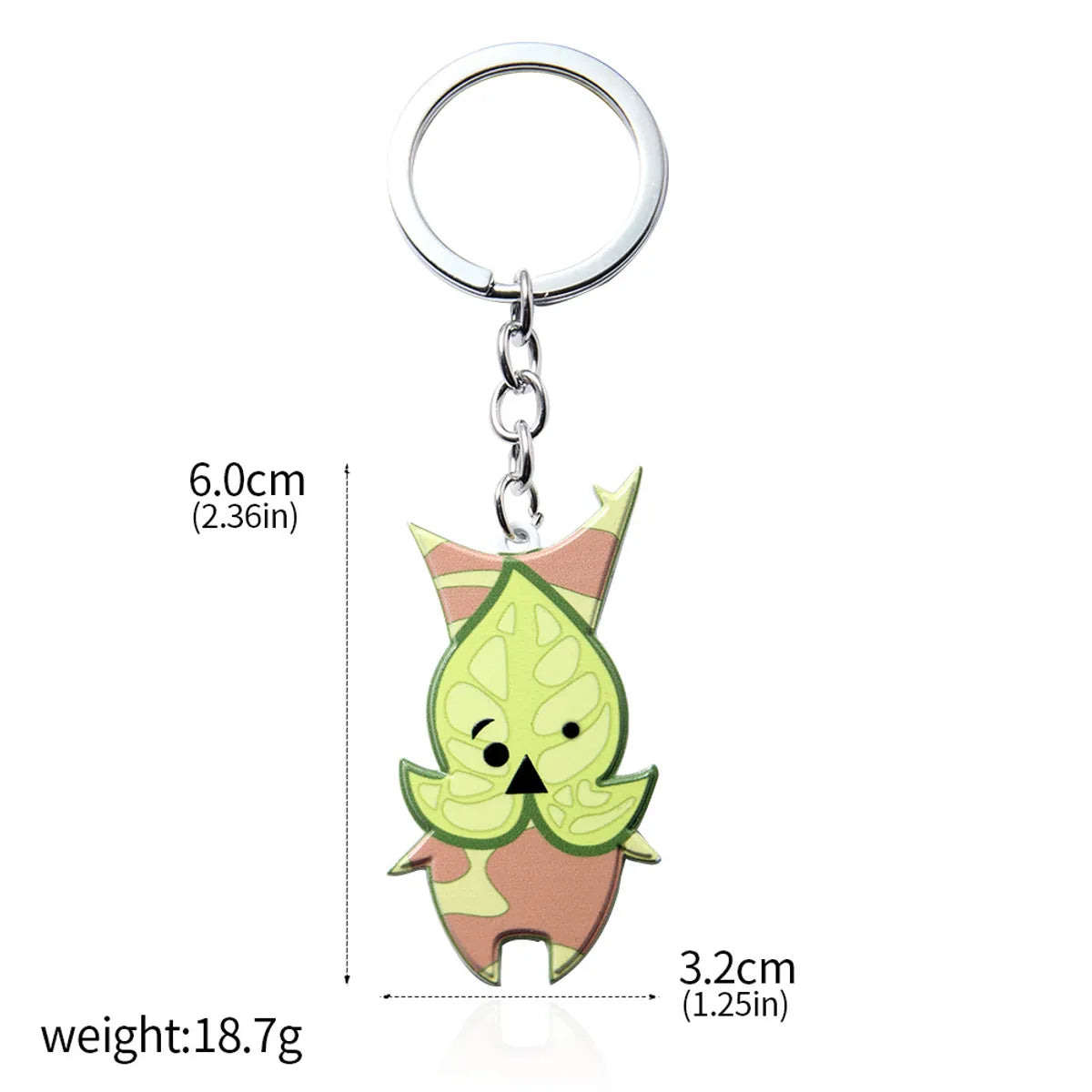 1 Piece Cartoon Style Triangle Devil'S Eye Owl Alloy Unisex Keychain Necklace