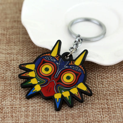 1 Piece Cartoon Style Triangle Devil'S Eye Owl Alloy Unisex Keychain Necklace