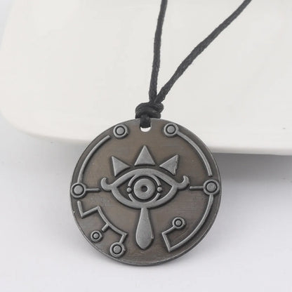 1 Piece Cartoon Style Triangle Devil'S Eye Owl Alloy Unisex Keychain Necklace