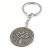 1 Piece Cartoon Style Triangle Devil'S Eye Owl Alloy Unisex Keychain Necklace