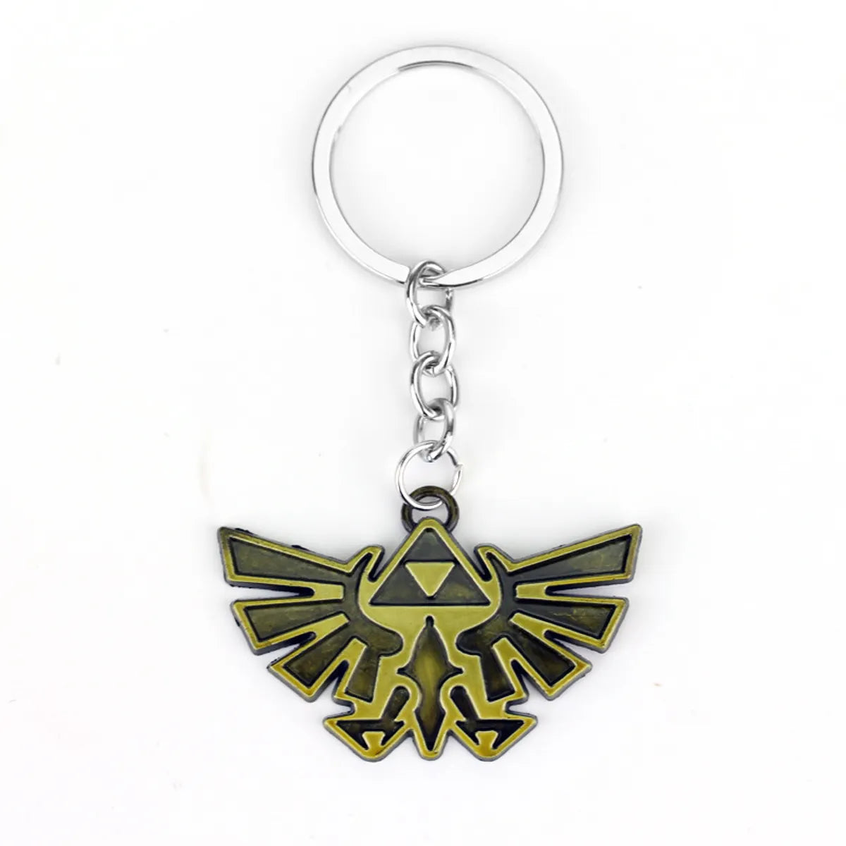 1 Piece Cartoon Style Triangle Devil'S Eye Owl Alloy Unisex Keychain Necklace