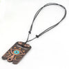 1 Piece Cartoon Style Triangle Devil'S Eye Owl Alloy Unisex Keychain Necklace