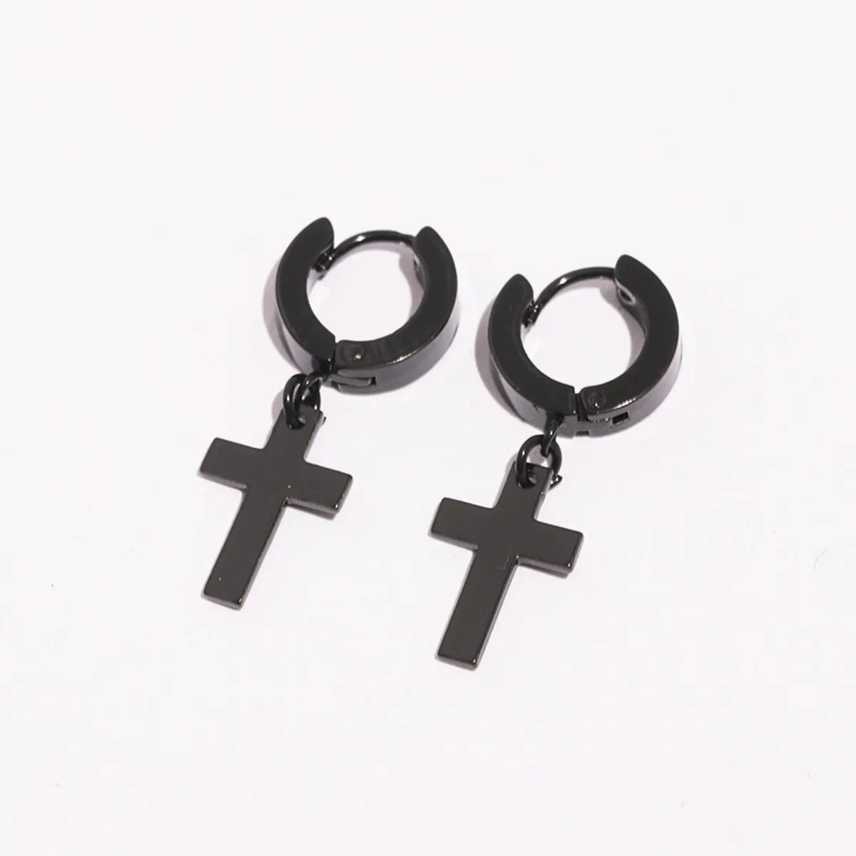 1 Piece Casual Geometric Plating Stainless Steel Earrings