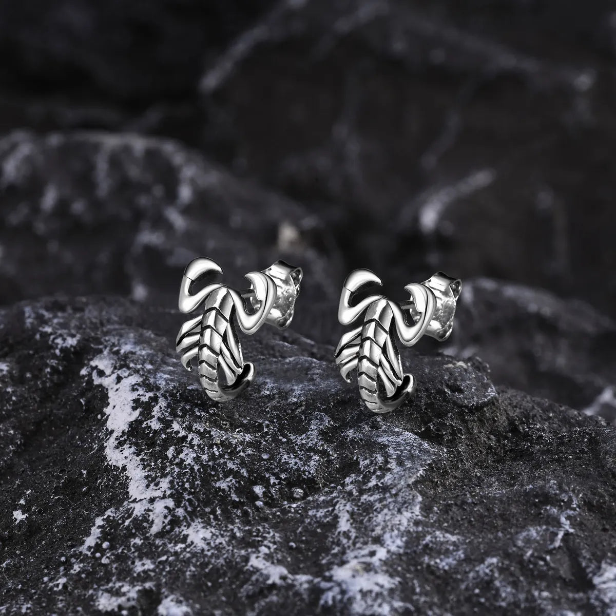 1 Piece Casual Simple Style Scorpion Stainless Steel Ear Studs