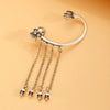 1 Piece Casual Simple Style Streetwear Skull Plating Alloy Ear Studs