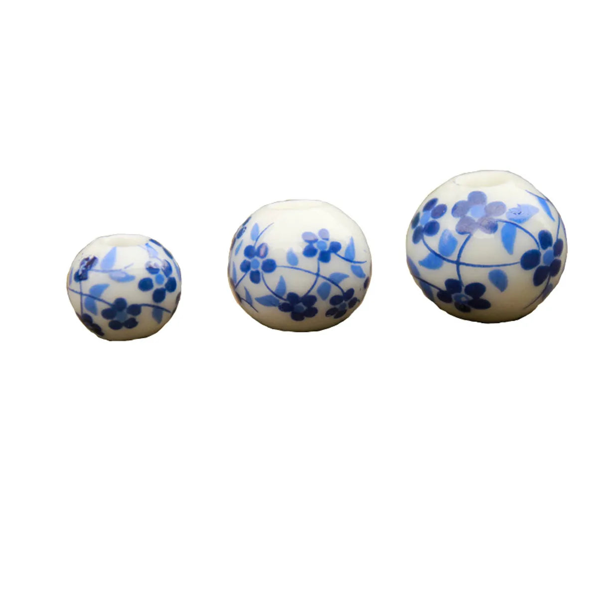 1 Piece Ceramics Leaf Beads