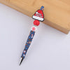 1 Piece Christmas Tree Santa Claus Snowflake Christmas Daily Christmas Mixed Materials Cartoon Style Cute Ballpoint Pen