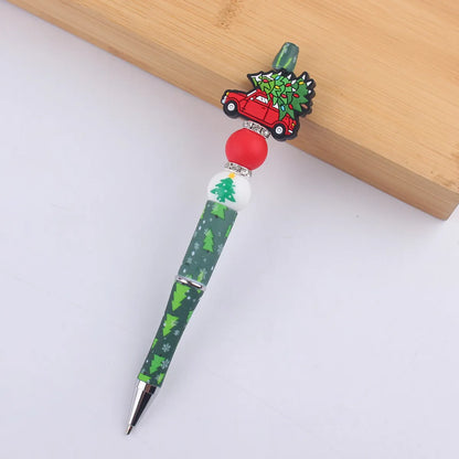 1 Piece Christmas Tree Santa Claus Snowflake Christmas Daily Christmas Mixed Materials Cartoon Style Cute Ballpoint Pen