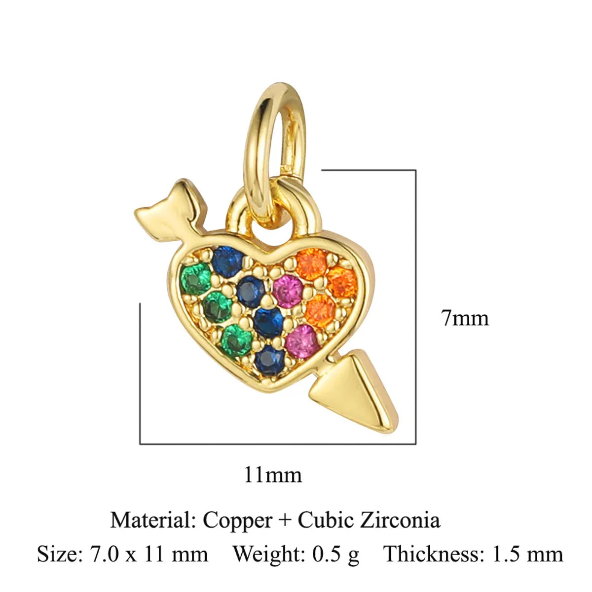 1 Piece Classic Style Cartoon Character Leaves Stainless Steel Plating Inlay Jewelry Accessories