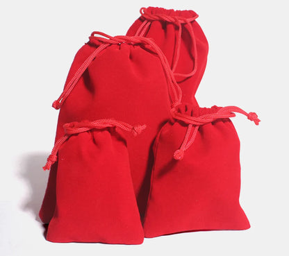 1 Piece Cloth Simple Style Classic Style Holiday Daily Solid Color Jewelry Packaging Bags