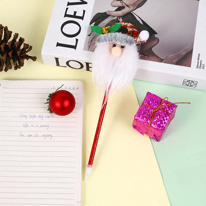 1 Piece Color Block Christmas Daily Christmas Cloth Cartoon Style Simple Style Gel Pen