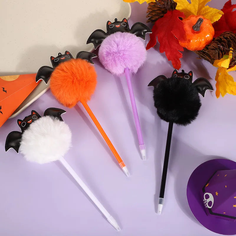 1 Piece Color Block Learning Interviews Halloween PVC Cartoon Style Cute Gothic Ballpoint Pen