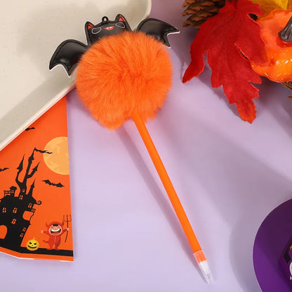 1 Piece Color Block Learning Interviews Halloween PVC Cartoon Style Cute Gothic Ballpoint Pen