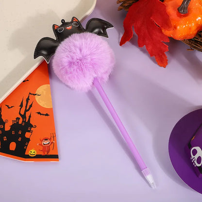 1 Piece Color Block Learning Interviews Halloween PVC Cartoon Style Cute Gothic Ballpoint Pen