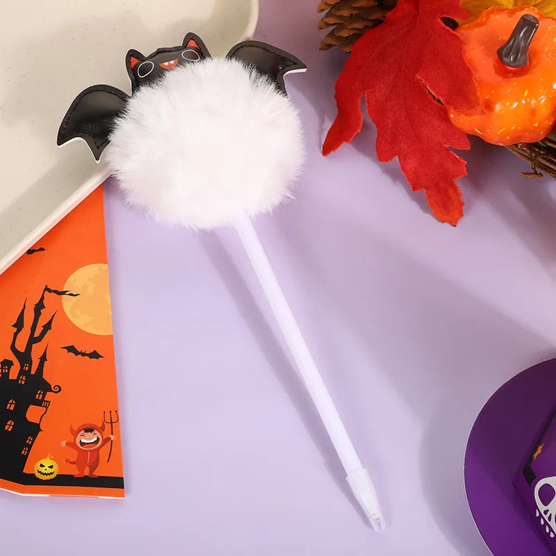 1 Piece Color Block Learning Interviews Halloween PVC Cartoon Style Cute Gothic Ballpoint Pen