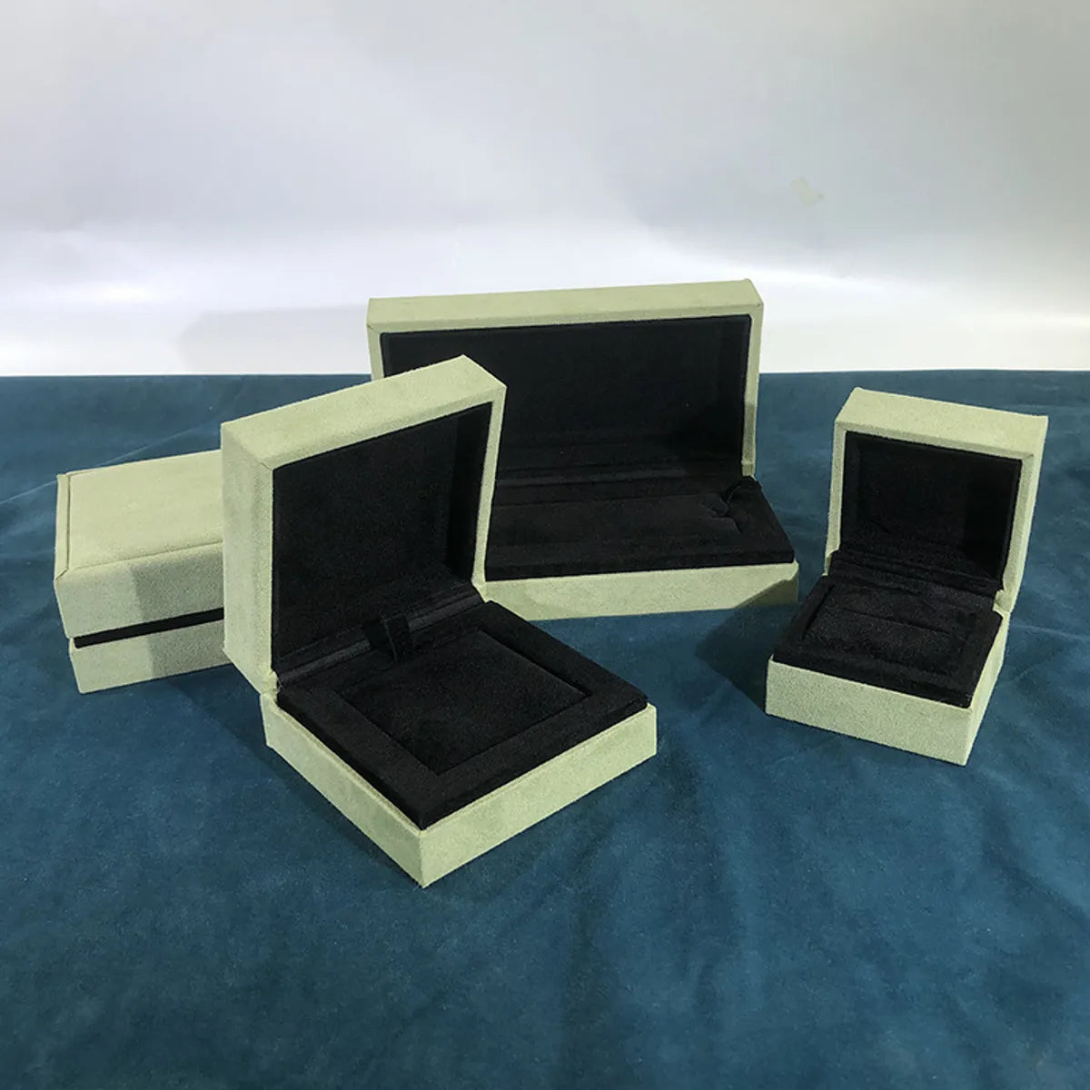 1 Piece Composite Material Basic Simple Style Casual Daily Solid Color Jewelry Boxes