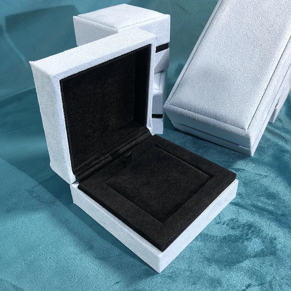 1 Piece Composite Material Basic Simple Style Casual Daily Solid Color Jewelry Boxes