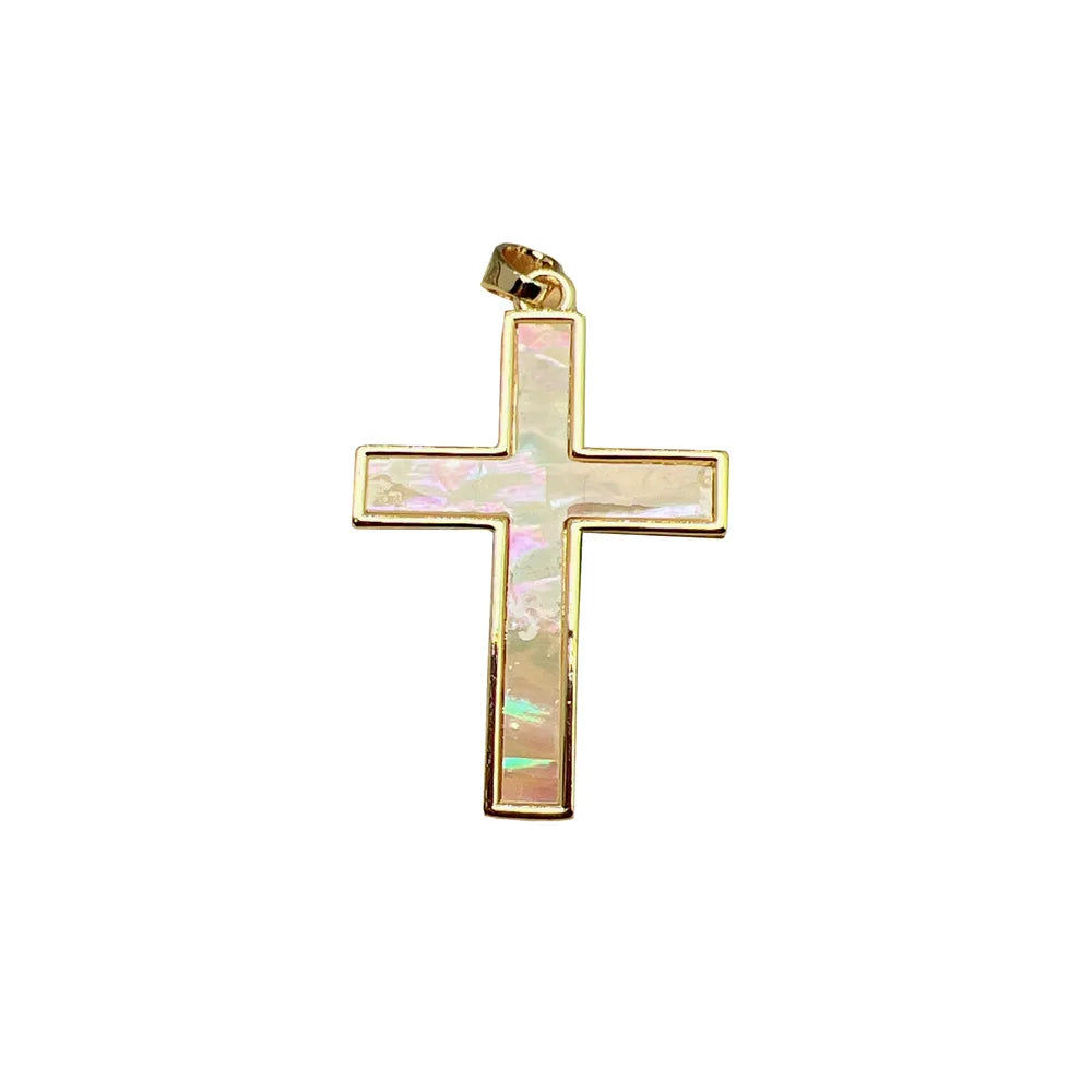 1 Piece Copper Cross Pendant