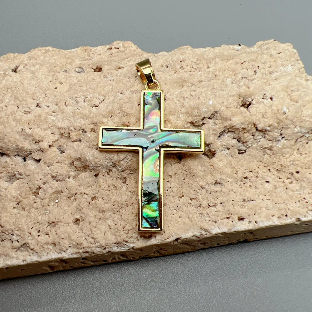 1 Piece Copper Cross Pendant