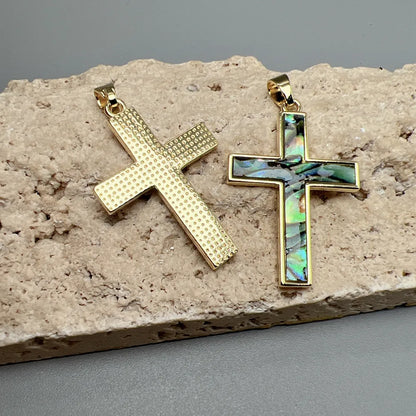 1 Piece Copper Cross Pendant