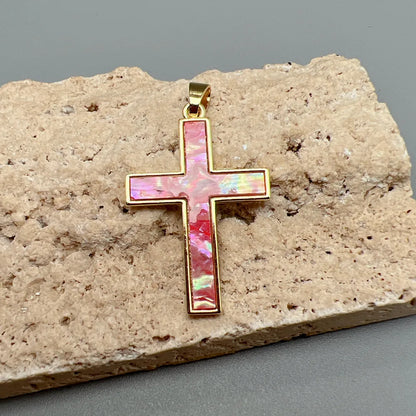 1 Piece Copper Cross Pendant