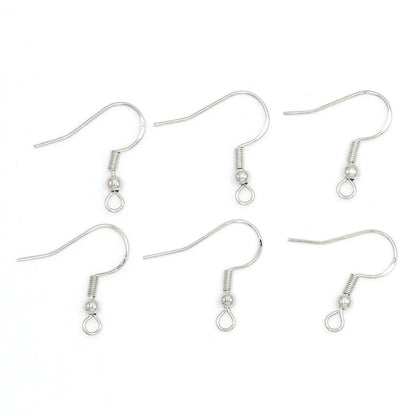 1 Piece Copper Geometric Hook Earring Findings