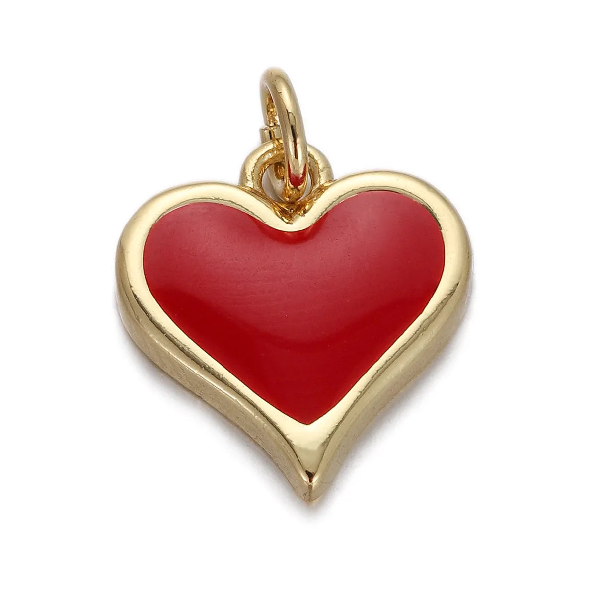 1 Piece Copper Gold Plated Star Heart Shape Pendant