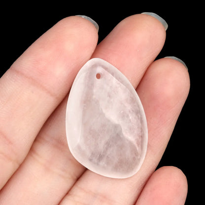 1 Piece Crystal Agate Solid Color Pendant