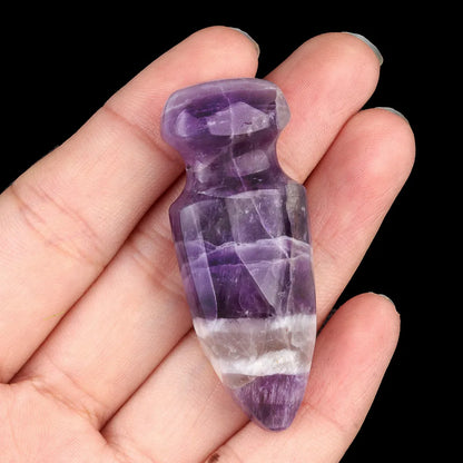 1 Piece Crystal Agate Solid Color Pendant