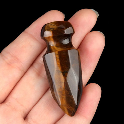 1 Piece Crystal Agate Solid Color Pendant