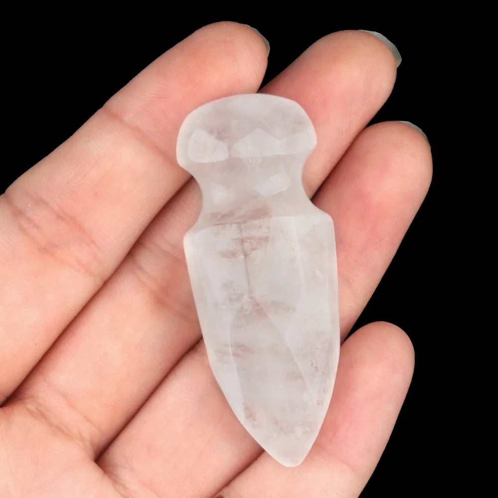 1 Piece Crystal Agate Solid Color Pendant