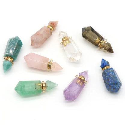 1 Piece Crystal Bullet Solid Color Pendant