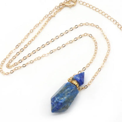 1 Piece Crystal Bullet Solid Color Pendant