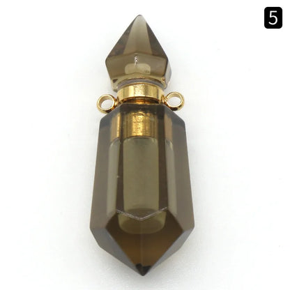 1 Piece Crystal Bullet Solid Color Pendant