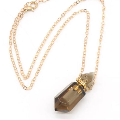 1 Piece Crystal Bullet Solid Color Pendant