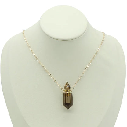 1 Piece Crystal Bullet Solid Color Pendant