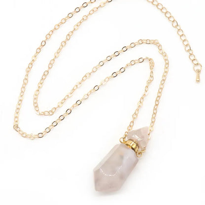 1 Piece Crystal Bullet Solid Color Pendant